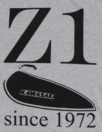 Z900.us TShirt grey Z1 since 1972